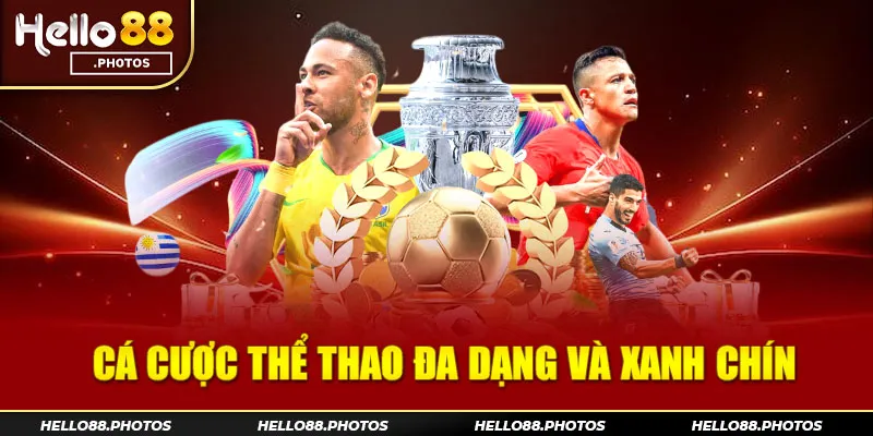 Cá cược thể thao Hello88 cực hot